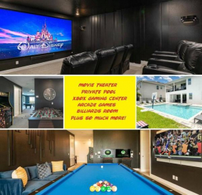 11BR Oasis with Private Pool, Cinema, Game Room!